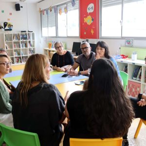 Ana Pontón reclama desde Carballo máis recursos para o ensino público e solucións inmediatas para os comedores escolares